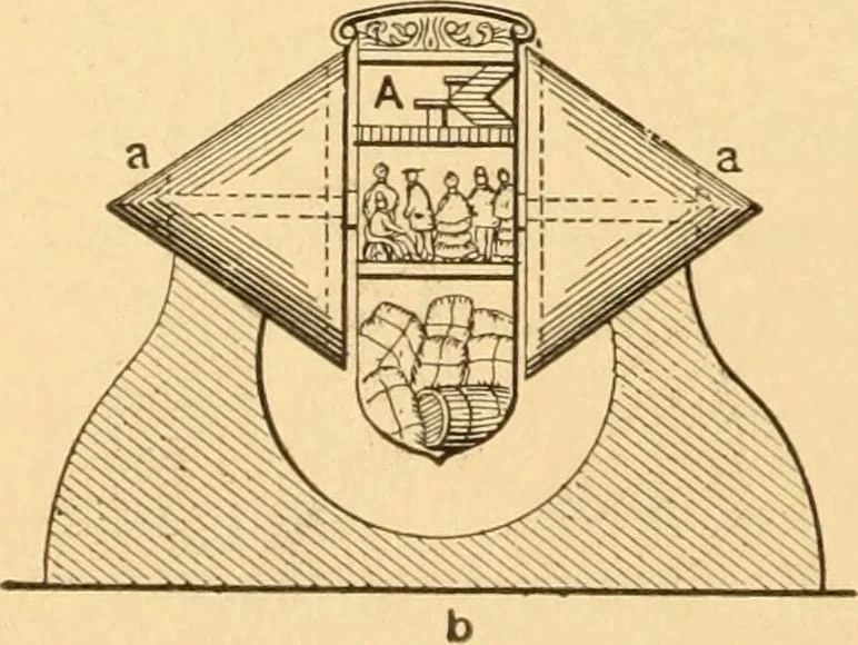 An illustration from Mechanical appliances, mechanical movements and novelties of construction; a complete work and a continuation, as a second volume, of the author's book entitled "Mechanical movements, powers and devices" ... including an explanatory chapter on the leading conceptions of perpetual motion existing during the past three centuries, 1910, leaf 375