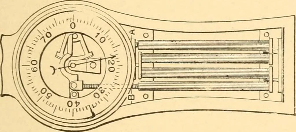 An illustration from Mechanical appliances, mechanical movements and novelties of construction; a complete work and a continuation, as a second volume, of the author's book entitled "Mechanical movements, powers and devices" ... including an explanatory chapter on the leading conceptions of perpetual motion existing during the past three centuries, 1910, leaf 40