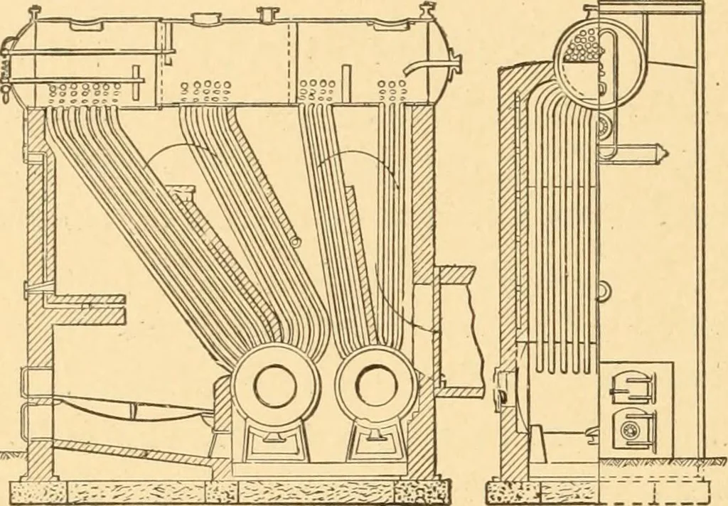 An illustration from Mechanical appliances, mechanical movements and novelties of construction; a complete work and a continuation, as a second volume, of the author's book entitled "Mechanical movements, powers and devices" ... including an explanatory chapter on the leading conceptions of perpetual motion existing during the past three centuries, 1910, leaf 57