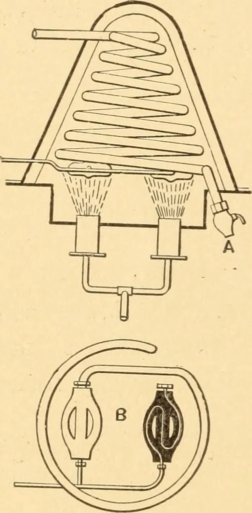 An illustration from Mechanical appliances, mechanical movements and novelties of construction; a complete work and a continuation, as a second volume, of the author's book entitled "Mechanical movements, powers and devices" ... including an explanatory chapter on the leading conceptions of perpetual motion existing during the past three centuries, 1910, leaf 57