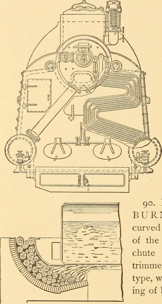 An illustration from Mechanical appliances, mechanical movements and novelties of construction; a complete work and a continuation, as a second volume, of the author's book entitled "Mechanical movements, powers and devices" ... including an explanatory chapter on the leading conceptions of perpetual motion existing during the past three centuries, 1910, leaf 59