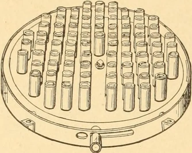 An illustration from Mechanical appliances, mechanical movements and novelties of construction; a complete work and a continuation, as a second volume, of the author's book entitled "Mechanical movements, powers and devices" ... including an explanatory chapter on the leading conceptions of perpetual motion existing during the past three centuries, 1910, leaf 63