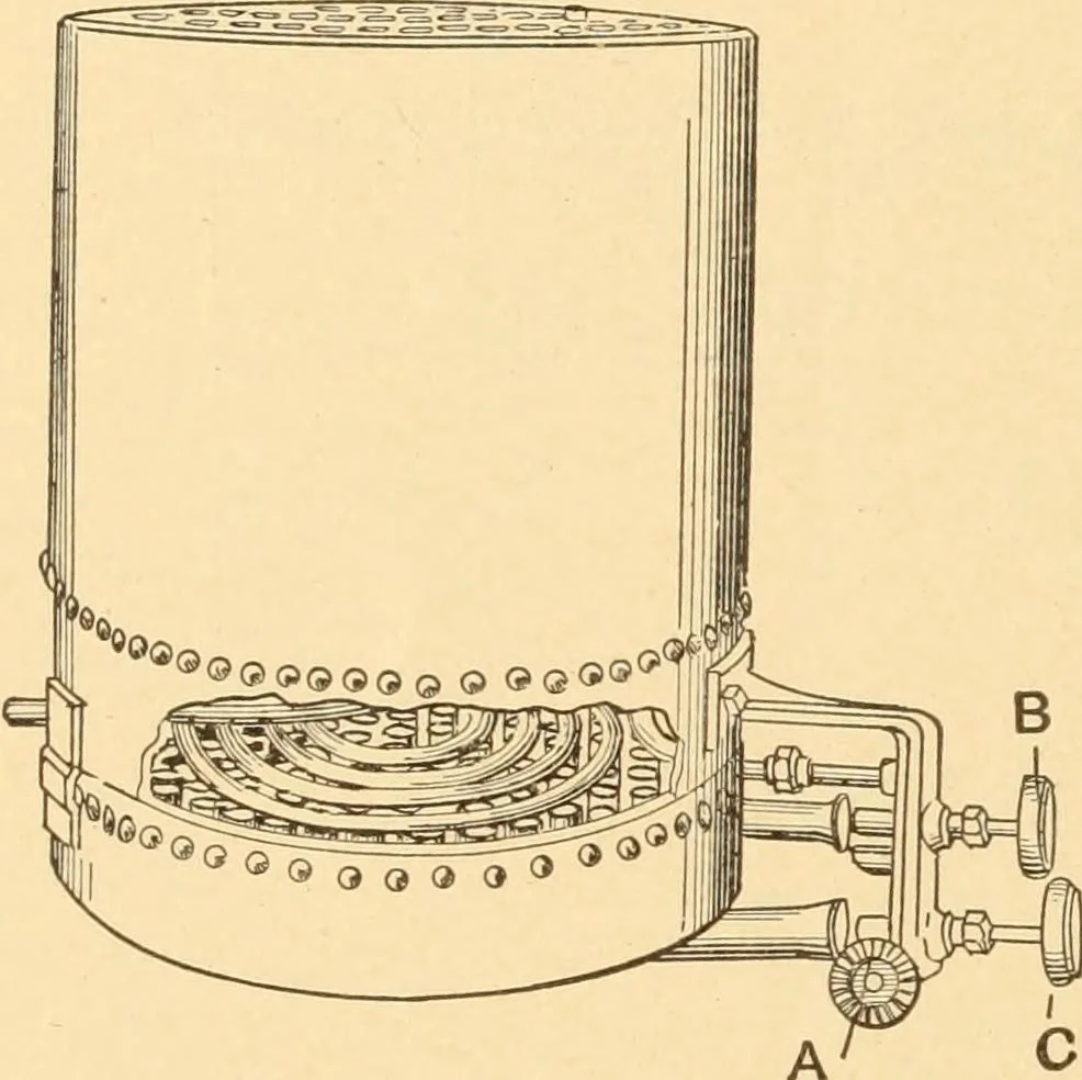 An illustration from Mechanical appliances, mechanical movements and novelties of construction; a complete work and a continuation, as a second volume, of the author's book entitled "Mechanical movements, powers and devices" ... including an explanatory chapter on the leading conceptions of perpetual motion existing during the past three centuries, 1910, leaf 63