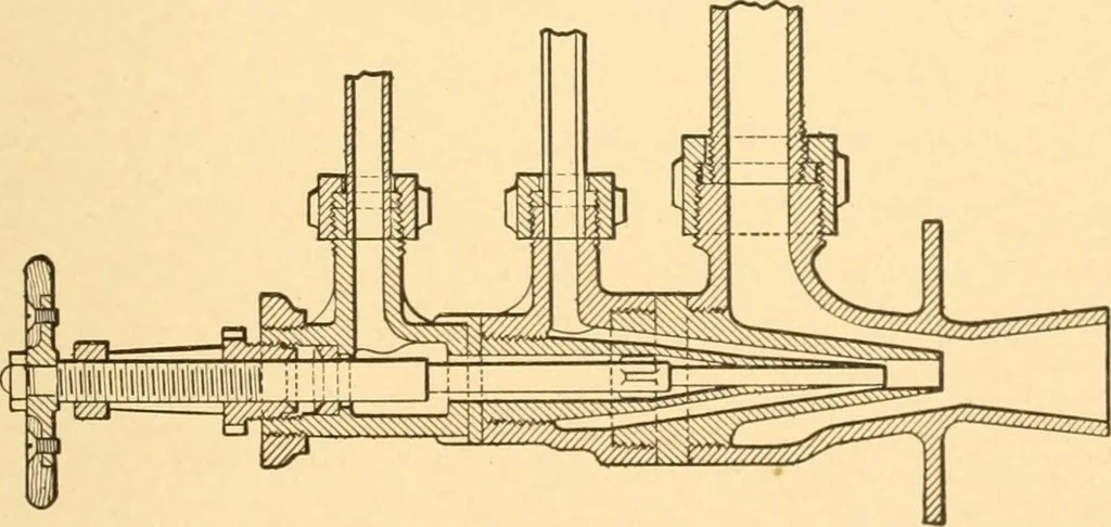 An illustration from Mechanical appliances, mechanical movements and novelties of construction; a complete work and a continuation, as a second volume, of the author's book entitled "Mechanical movements, powers and devices" ... including an explanatory chapter on the leading conceptions of perpetual motion existing during the past three centuries, 1910, leaf 64