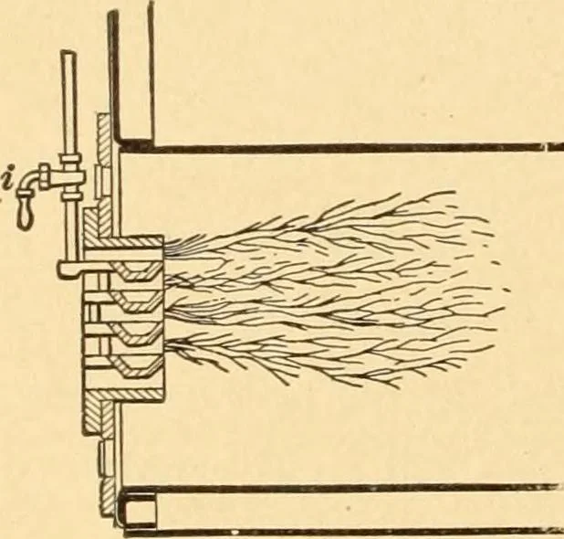 An illustration from Mechanical appliances, mechanical movements and novelties of construction; a complete work and a continuation, as a second volume, of the author's book entitled "Mechanical movements, powers and devices" ... including an explanatory chapter on the leading conceptions of perpetual motion existing during the past three centuries, 1910, leaf 65