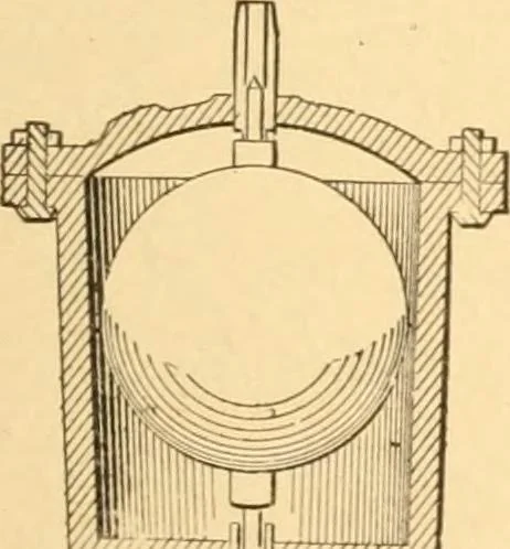 An illustration from Mechanical appliances, mechanical movements and novelties of construction; a complete work and a continuation, as a second volume, of the author's book entitled "Mechanical movements, powers and devices" ... including an explanatory chapter on the leading conceptions of perpetual motion existing during the past three centuries, 1910, leaf 66