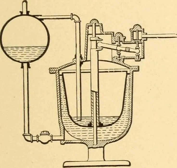 An illustration from Mechanical appliances, mechanical movements and novelties of construction; a complete work and a continuation, as a second volume, of the author's book entitled "Mechanical movements, powers and devices" ... including an explanatory chapter on the leading conceptions of perpetual motion existing during the past three centuries, 1910, leaf 68