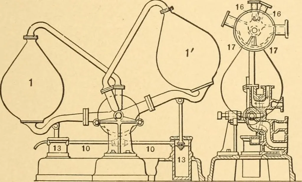An illustration from Mechanical appliances, mechanical movements and novelties of construction; a complete work and a continuation, as a second volume, of the author's book entitled "Mechanical movements, powers and devices" ... including an explanatory chapter on the leading conceptions of perpetual motion existing during the past three centuries, 1910, leaf 68