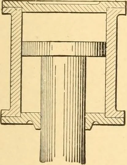 An illustration from Mechanical appliances, mechanical movements and novelties of construction; a complete work and a continuation, as a second volume, of the author's book entitled "Mechanical movements, powers and devices" ... including an explanatory chapter on the leading conceptions of perpetual motion existing during the past three centuries, 1910, leaf 74
