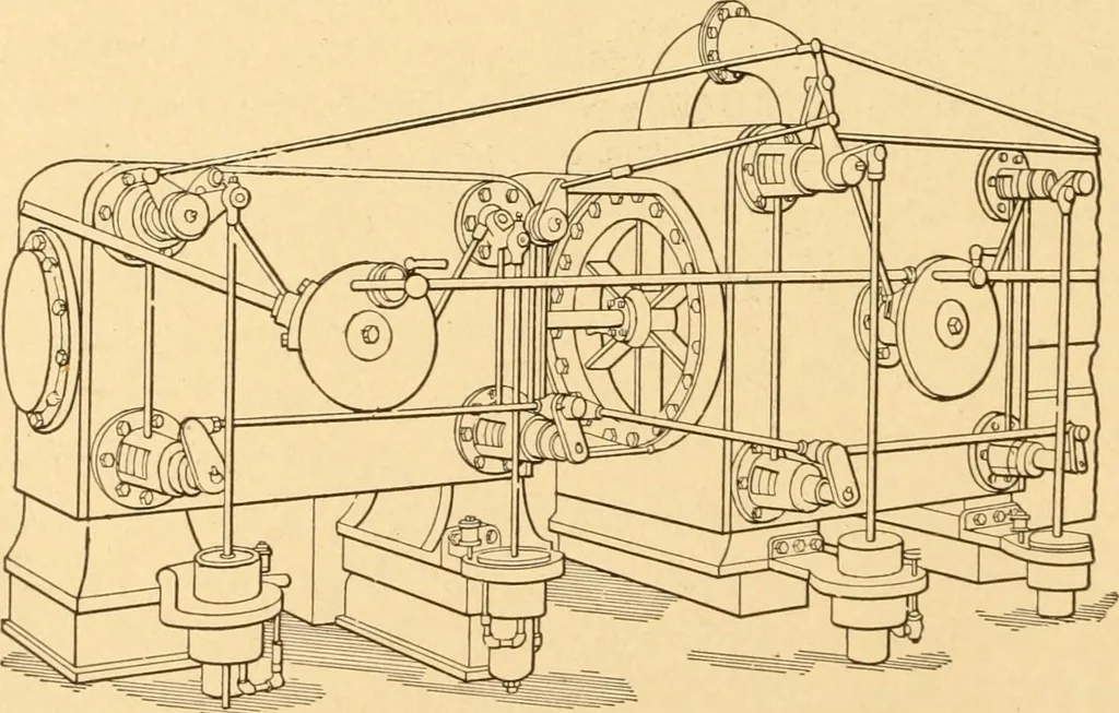An illustration from Mechanical appliances, mechanical movements and novelties of construction; a complete work and a continuation, as a second volume, of the author's book entitled "Mechanical movements, powers and devices" ... including an explanatory chapter on the leading conceptions of perpetual motion existing during the past three centuries, 1910, leaf 77