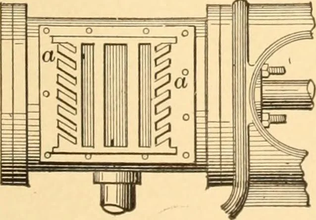 An illustration from Mechanical appliances, mechanical movements and novelties of construction; a complete work and a continuation, as a second volume, of the author's book entitled "Mechanical movements, powers and devices" ... including an explanatory chapter on the leading conceptions of perpetual motion existing during the past three centuries, 1910, leaf 80