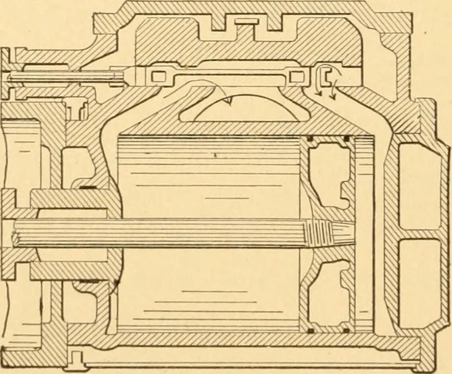 An illustration from Mechanical appliances, mechanical movements and novelties of construction; a complete work and a continuation, as a second volume, of the author's book entitled "Mechanical movements, powers and devices" ... including an explanatory chapter on the leading conceptions of perpetual motion existing during the past three centuries, 1910, leaf 81