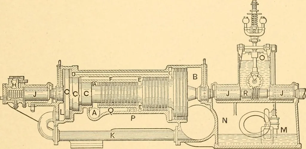 An illustration from Mechanical appliances, mechanical movements and novelties of construction; a complete work and a continuation, as a second volume, of the author's book entitled "Mechanical movements, powers and devices" ... including an explanatory chapter on the leading conceptions of perpetual motion existing during the past three centuries, 1910, leaf 86