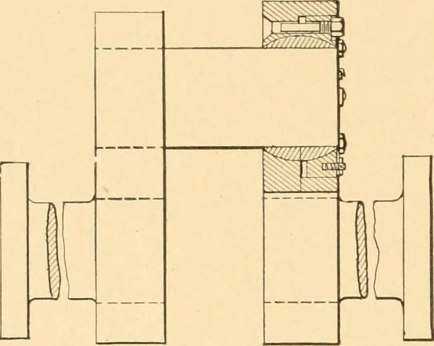 An illustration from Mechanical appliances, mechanical movements and novelties of construction; a complete work and a continuation, as a second volume, of the author's book entitled "Mechanical movements, powers and devices" ... including an explanatory chapter on the leading conceptions of perpetual motion existing during the past three centuries, 1910, leaf 93
