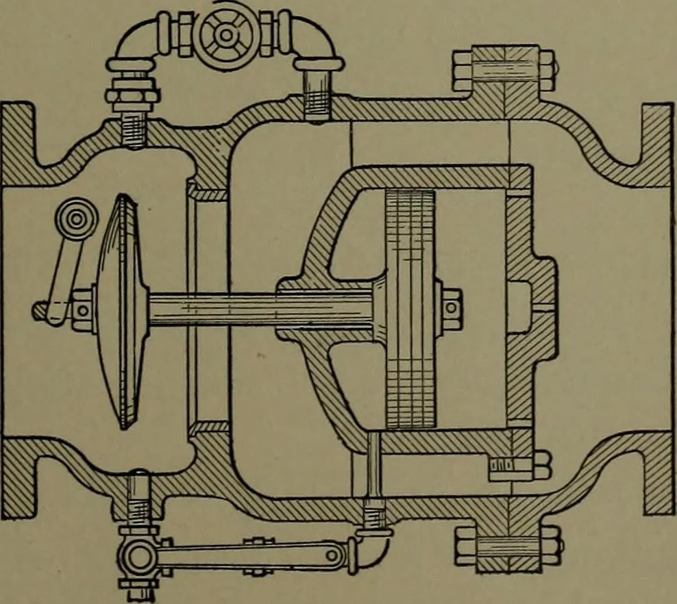 An illustration from Mechanical appliances, mechanical movements and novelties of construction; a complete work and a continuation, as a second volume, of the author's book entitled "Mechanical movements, powers and devices" ... including an explanatory chapter on the leading conceptions of perpetual motion existing during the past three centuries, 1914, leaf 102