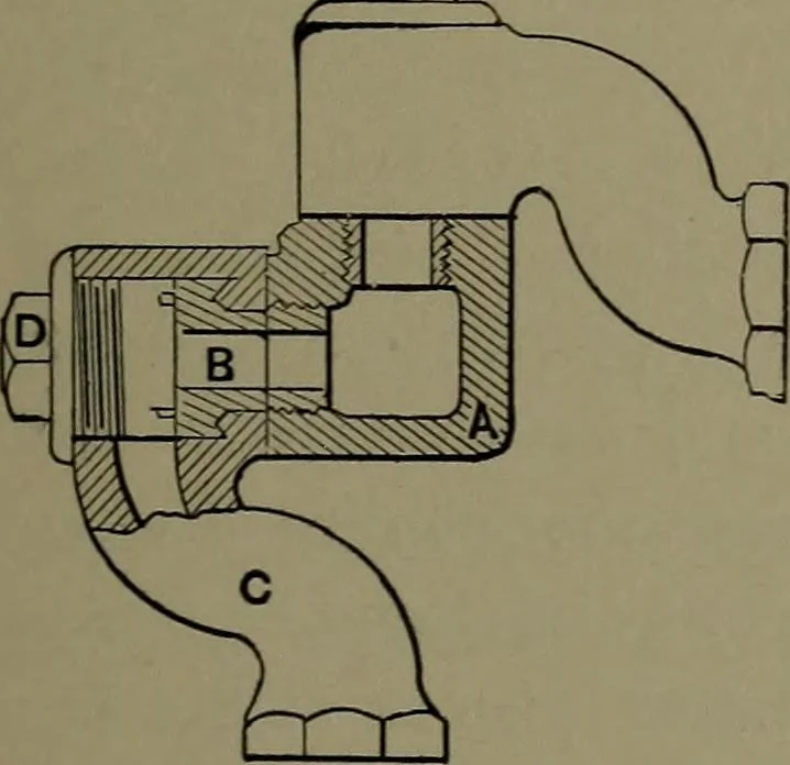 An illustration from Mechanical appliances, mechanical movements and novelties of construction; a complete work and a continuation, as a second volume, of the author's book entitled "Mechanical movements, powers and devices" ... including an explanatory chapter on the leading conceptions of perpetual motion existing during the past three centuries, 1914, leaf 106