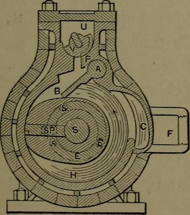 An illustration from Mechanical appliances, mechanical movements and novelties of construction; a complete work and a continuation, as a second volume, of the author's book entitled "Mechanical movements, powers and devices" ... including an explanatory chapter on the leading conceptions of perpetual motion existing during the past three centuries, 1914, leaf 112