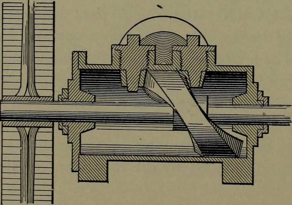 An illustration from Mechanical appliances, mechanical movements and novelties of construction; a complete work and a continuation, as a second volume, of the author's book entitled "Mechanical movements, powers and devices" ... including an explanatory chapter on the leading conceptions of perpetual motion existing during the past three centuries, 1914, leaf 127