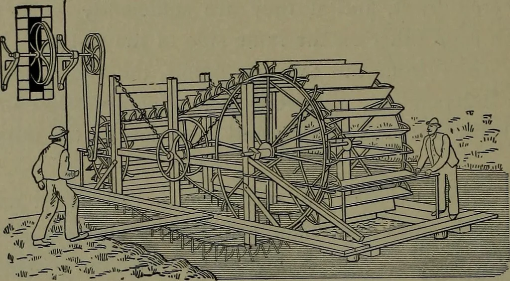 An illustration from Mechanical appliances, mechanical movements and novelties of construction; a complete work and a continuation, as a second volume, of the author's book entitled "Mechanical movements, powers and devices" ... including an explanatory chapter on the leading conceptions of perpetual motion existing during the past three centuries, 1914, leaf 129