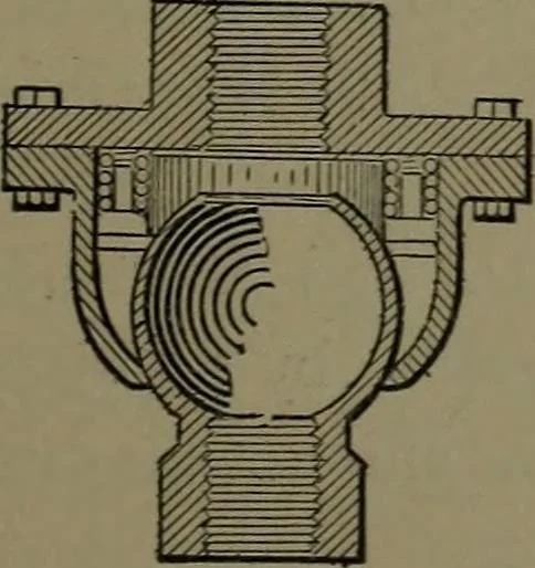 An illustration from Mechanical appliances, mechanical movements and novelties of construction; a complete work and a continuation, as a second volume, of the author's book entitled "Mechanical movements, powers and devices" ... including an explanatory chapter on the leading conceptions of perpetual motion existing during the past three centuries, 1914, leaf 132