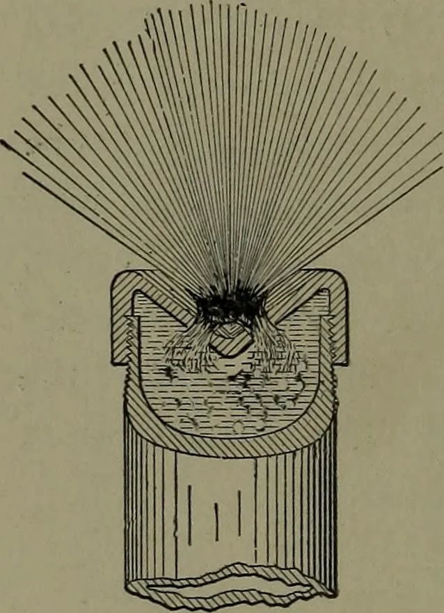 An illustration from Mechanical appliances, mechanical movements and novelties of construction; a complete work and a continuation, as a second volume, of the author's book entitled "Mechanical movements, powers and devices" ... including an explanatory chapter on the leading conceptions of perpetual motion existing during the past three centuries, 1914, leaf 135