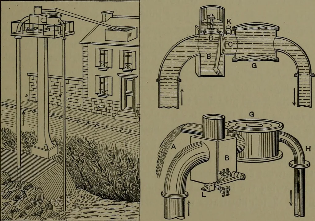 An illustration from Mechanical appliances, mechanical movements and novelties of construction; a complete work and a continuation, as a second volume, of the author's book entitled "Mechanical movements, powers and devices" ... including an explanatory chapter on the leading conceptions of perpetual motion existing during the past three centuries, 1914, leaf 138
