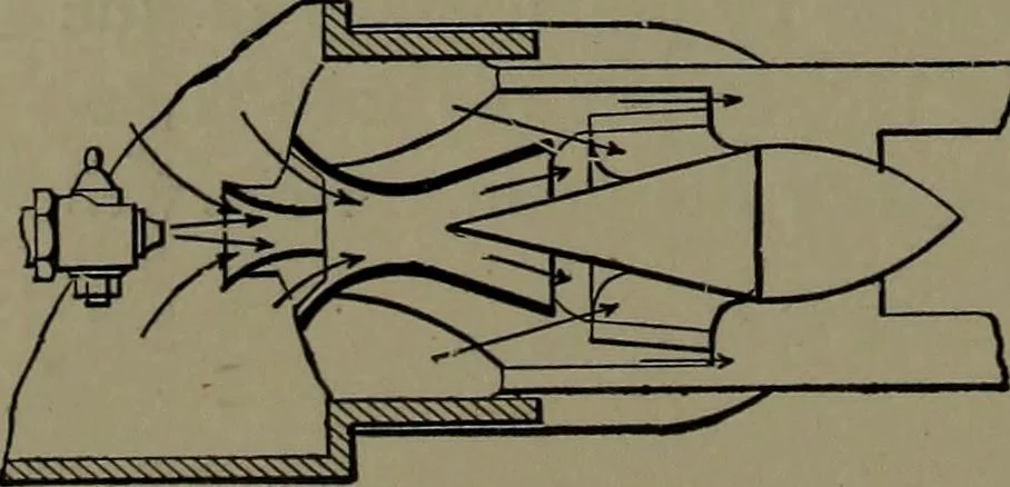 An illustration from Mechanical appliances, mechanical movements and novelties of construction; a complete work and a continuation, as a second volume, of the author's book entitled "Mechanical movements, powers and devices" ... including an explanatory chapter on the leading conceptions of perpetual motion existing during the past three centuries, 1914, leaf 145