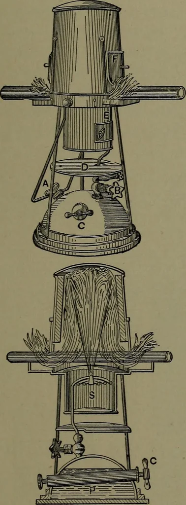An illustration from Mechanical appliances, mechanical movements and novelties of construction; a complete work and a continuation, as a second volume, of the author's book entitled "Mechanical movements, powers and devices" ... including an explanatory chapter on the leading conceptions of perpetual motion existing during the past three centuries, 1914, leaf 158