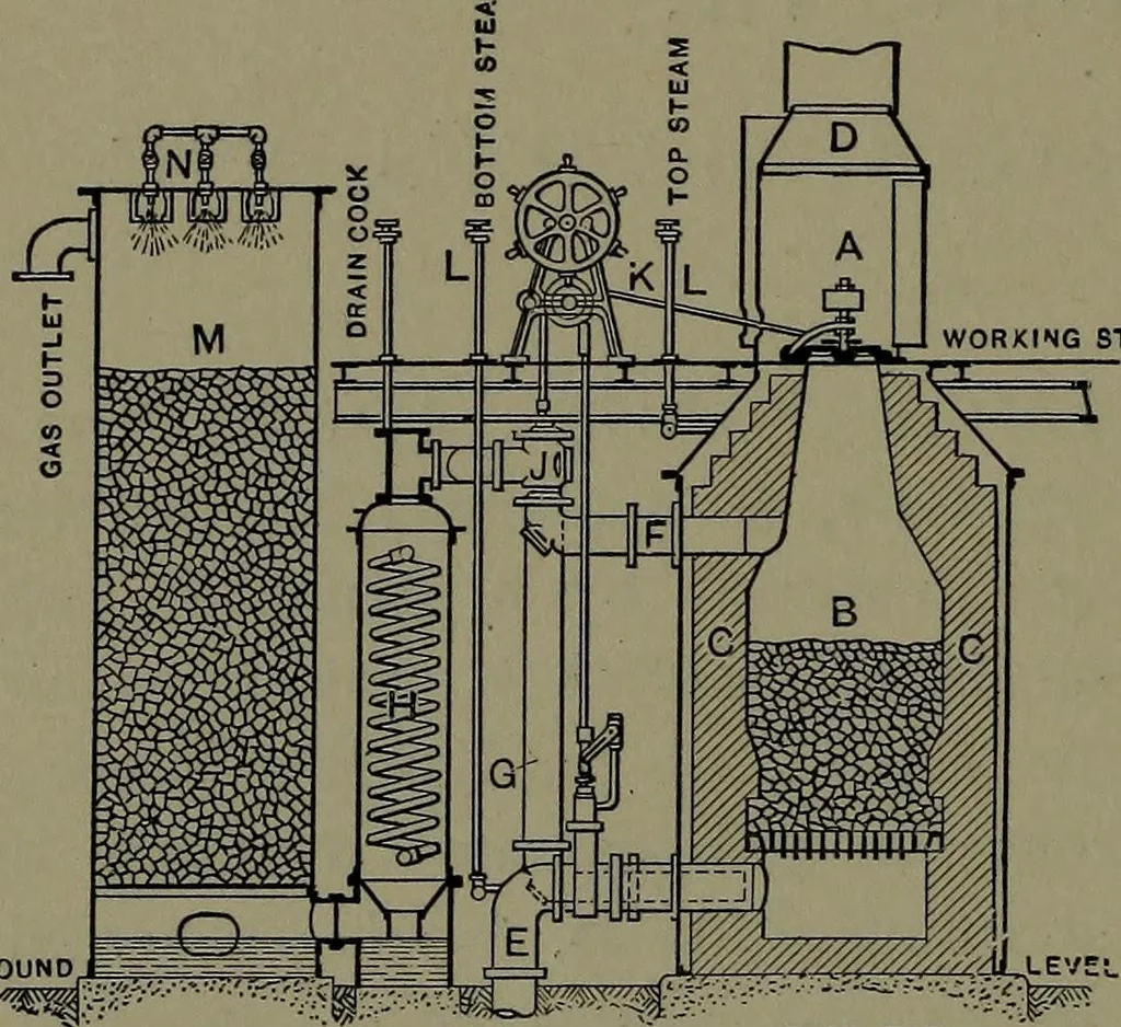 An illustration from Mechanical appliances, mechanical movements and novelties of construction; a complete work and a continuation, as a second volume, of the author's book entitled "Mechanical movements, powers and devices" ... including an explanatory chapter on the leading conceptions of perpetual motion existing during the past three centuries, 1914, leaf 159