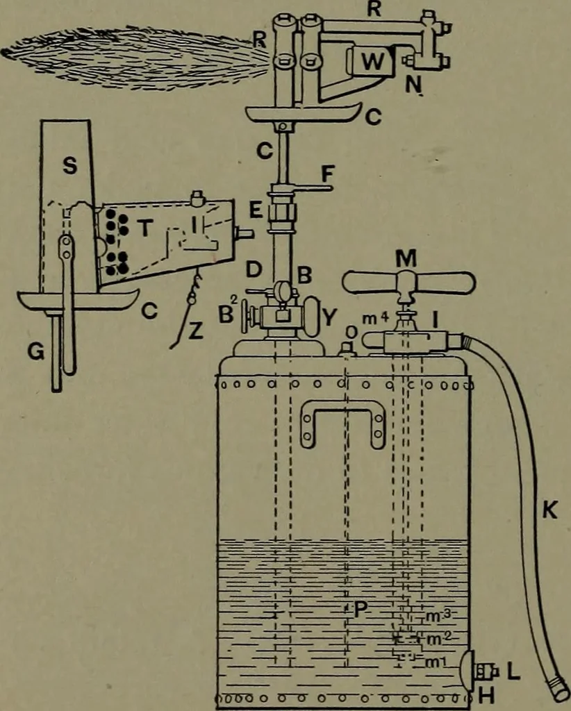 An illustration from Mechanical appliances, mechanical movements and novelties of construction; a complete work and a continuation, as a second volume, of the author's book entitled "Mechanical movements, powers and devices" ... including an explanatory chapter on the leading conceptions of perpetual motion existing during the past three centuries, 1914, leaf 161