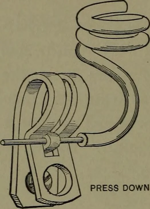 An illustration from Mechanical appliances, mechanical movements and novelties of construction; a complete work and a continuation, as a second volume, of the author's book entitled "Mechanical movements, powers and devices" ... including an explanatory chapter on the leading conceptions of perpetual motion existing during the past three centuries, 1914, leaf 173