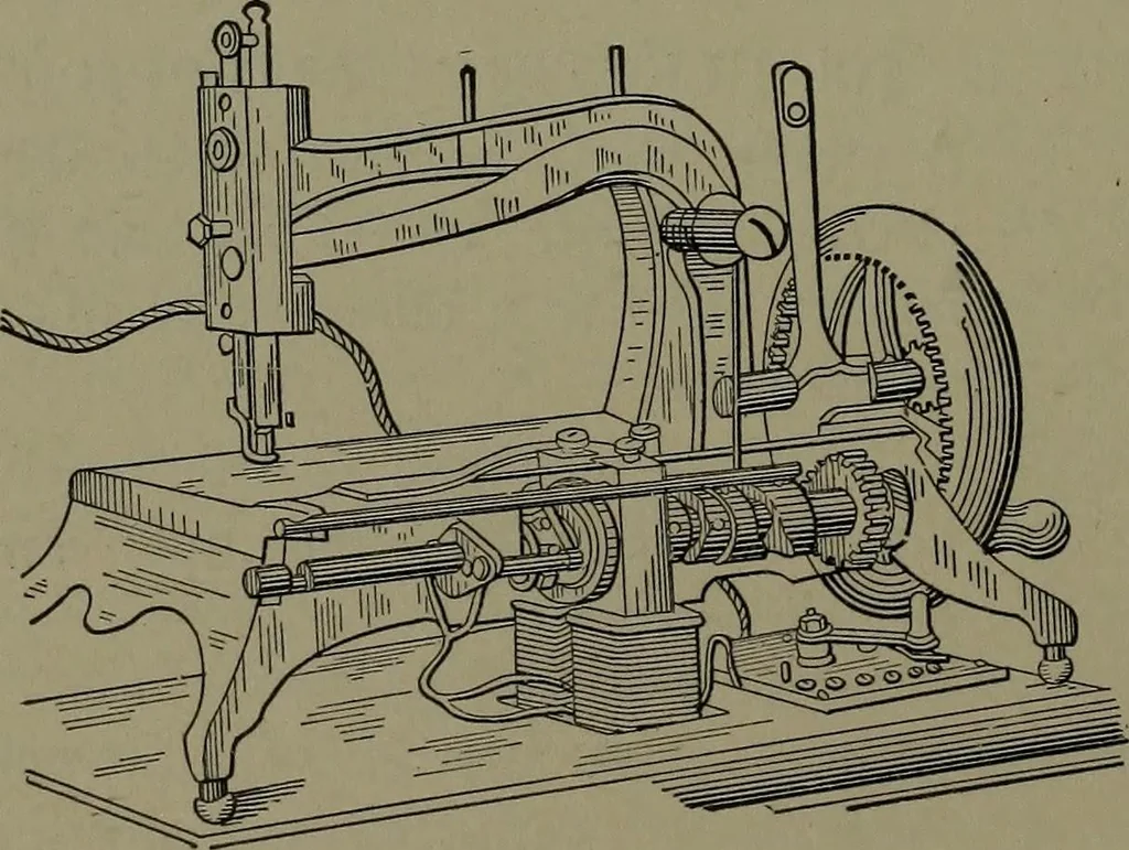 An illustration from Mechanical appliances, mechanical movements and novelties of construction; a complete work and a continuation, as a second volume, of the author's book entitled "Mechanical movements, powers and devices" ... including an explanatory chapter on the leading conceptions of perpetual motion existing during the past three centuries, 1914, leaf 177