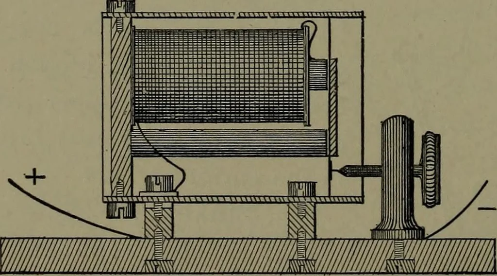 An illustration from Mechanical appliances, mechanical movements and novelties of construction; a complete work and a continuation, as a second volume, of the author's book entitled "Mechanical movements, powers and devices" ... including an explanatory chapter on the leading conceptions of perpetual motion existing during the past three centuries, 1914, leaf 187