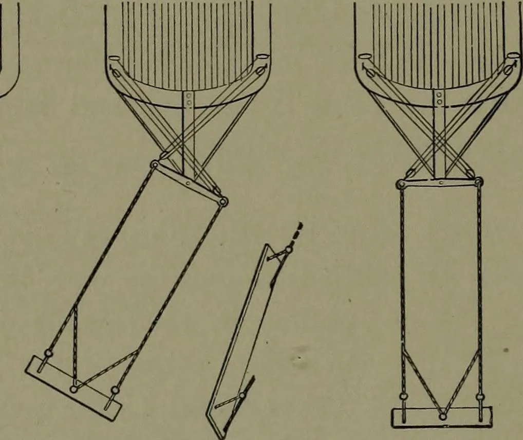 An illustration from Mechanical appliances, mechanical movements and novelties of construction; a complete work and a continuation, as a second volume, of the author's book entitled "Mechanical movements, powers and devices" ... including an explanatory chapter on the leading conceptions of perpetual motion existing during the past three centuries, 1914, leaf 205