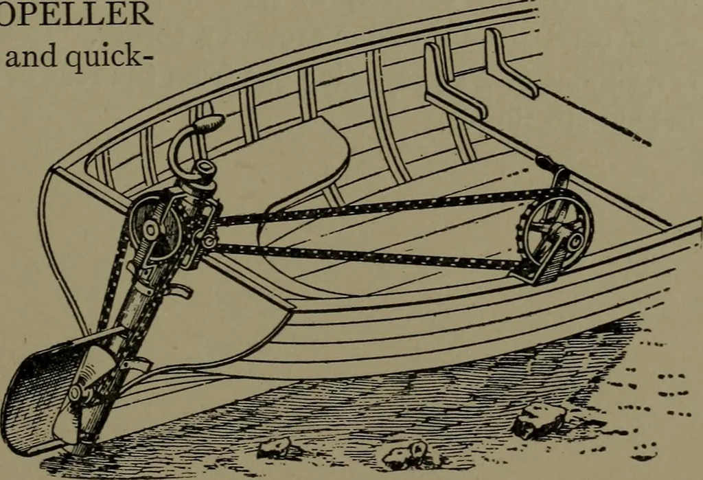 An illustration from Mechanical appliances, mechanical movements and novelties of construction; a complete work and a continuation, as a second volume, of the author's book entitled "Mechanical movements, powers and devices" ... including an explanatory chapter on the leading conceptions of perpetual motion existing during the past three centuries, 1914, leaf 210