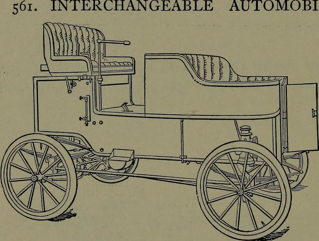 An illustration from Mechanical appliances, mechanical movements and novelties of construction; a complete work and a continuation, as a second volume, of the author's book entitled "Mechanical movements, powers and devices" ... including an explanatory chapter on the leading conceptions of perpetual motion existing during the past three centuries, 1914, leaf 221