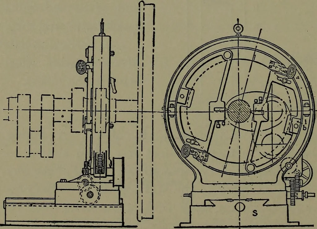 An illustration from Mechanical appliances, mechanical movements and novelties of construction; a complete work and a continuation, as a second volume, of the author's book entitled "Mechanical movements, powers and devices" ... including an explanatory chapter on the leading conceptions of perpetual motion existing during the past three centuries, 1914, leaf 231