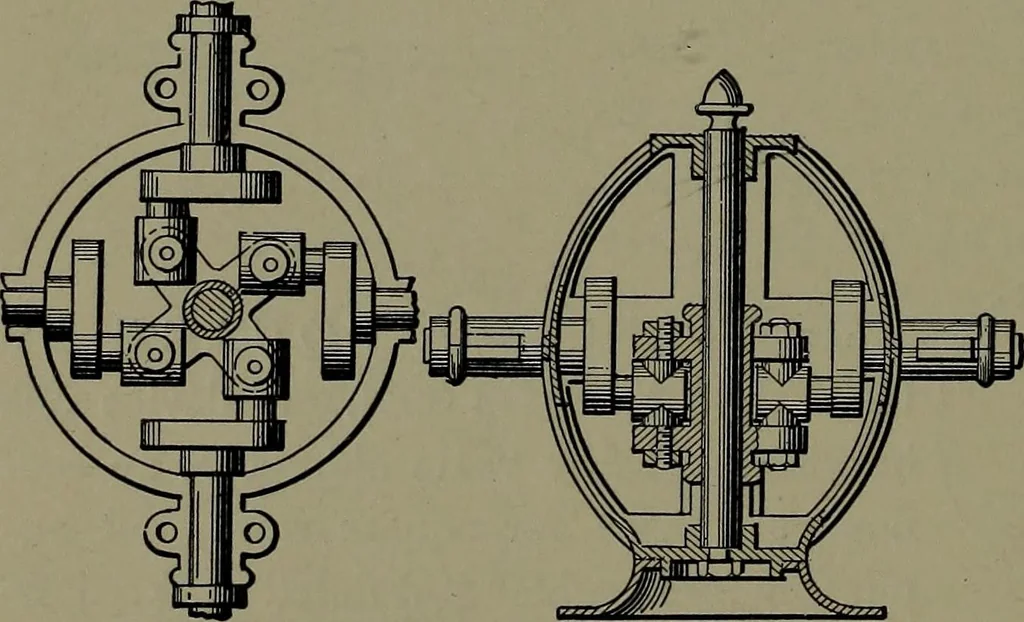 An illustration from Mechanical appliances, mechanical movements and novelties of construction; a complete work and a continuation, as a second volume, of the author's book entitled "Mechanical movements, powers and devices" ... including an explanatory chapter on the leading conceptions of perpetual motion existing during the past three centuries, 1914, leaf 251