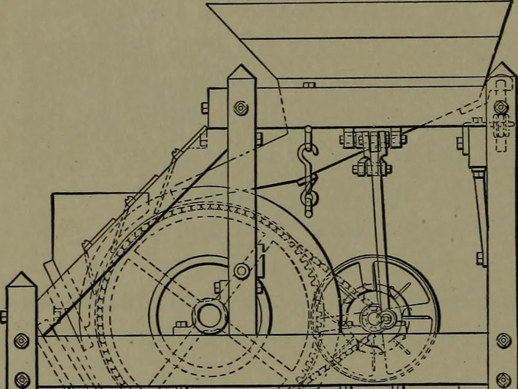 An illustration from Mechanical appliances, mechanical movements and novelties of construction; a complete work and a continuation, as a second volume, of the author's book entitled "Mechanical movements, powers and devices" ... including an explanatory chapter on the leading conceptions of perpetual motion existing during the past three centuries, 1914, leaf 281