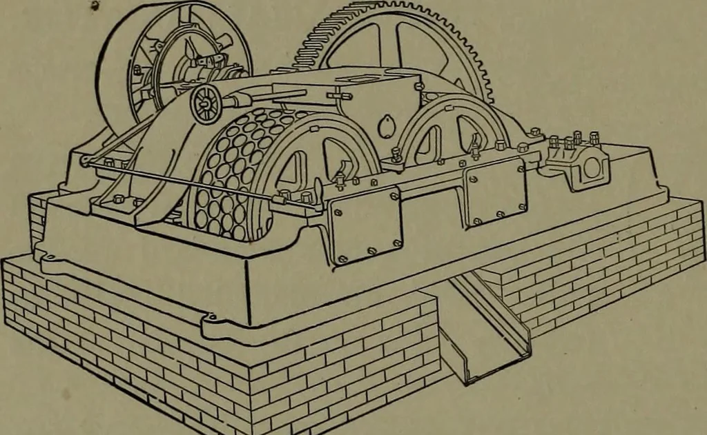 An illustration from Mechanical appliances, mechanical movements and novelties of construction; a complete work and a continuation, as a second volume, of the author's book entitled "Mechanical movements, powers and devices" ... including an explanatory chapter on the leading conceptions of perpetual motion existing during the past three centuries, 1914, leaf 285