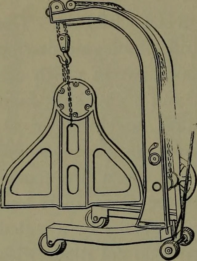 An illustration from Mechanical appliances, mechanical movements and novelties of construction; a complete work and a continuation, as a second volume, of the author's book entitled "Mechanical movements, powers and devices" ... including an explanatory chapter on the leading conceptions of perpetual motion existing during the past three centuries, 1914, leaf 295