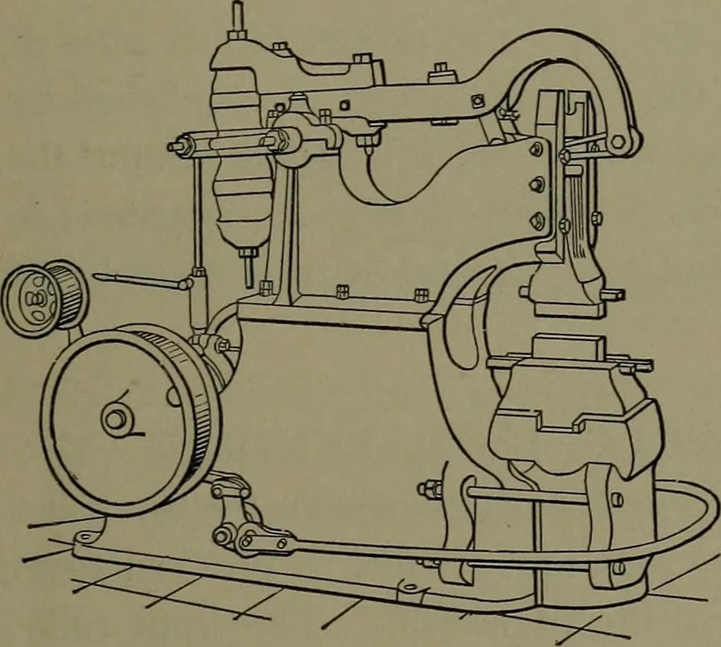 An illustration from Mechanical appliances, mechanical movements and novelties of construction; a complete work and a continuation, as a second volume, of the author's book entitled "Mechanical movements, powers and devices" ... including an explanatory chapter on the leading conceptions of perpetual motion existing during the past three centuries, 1914, leaf 296