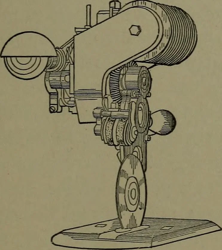 An illustration from Mechanical appliances, mechanical movements and novelties of construction; a complete work and a continuation, as a second volume, of the author's book entitled "Mechanical movements, powers and devices" ... including an explanatory chapter on the leading conceptions of perpetual motion existing during the past three centuries, 1914, leaf 320