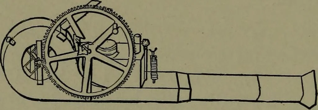 An illustration from Mechanical appliances, mechanical movements and novelties of construction; a complete work and a continuation, as a second volume, of the author's book entitled "Mechanical movements, powers and devices" ... including an explanatory chapter on the leading conceptions of perpetual motion existing during the past three centuries, 1914, leaf 345
