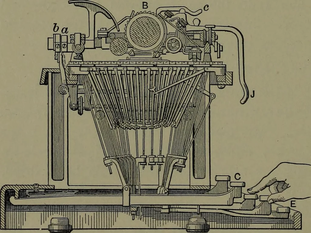 An illustration from Mechanical appliances, mechanical movements and novelties of construction; a complete work and a continuation, as a second volume, of the author's book entitled "Mechanical movements, powers and devices" ... including an explanatory chapter on the leading conceptions of perpetual motion existing during the past three centuries, 1914, leaf 351