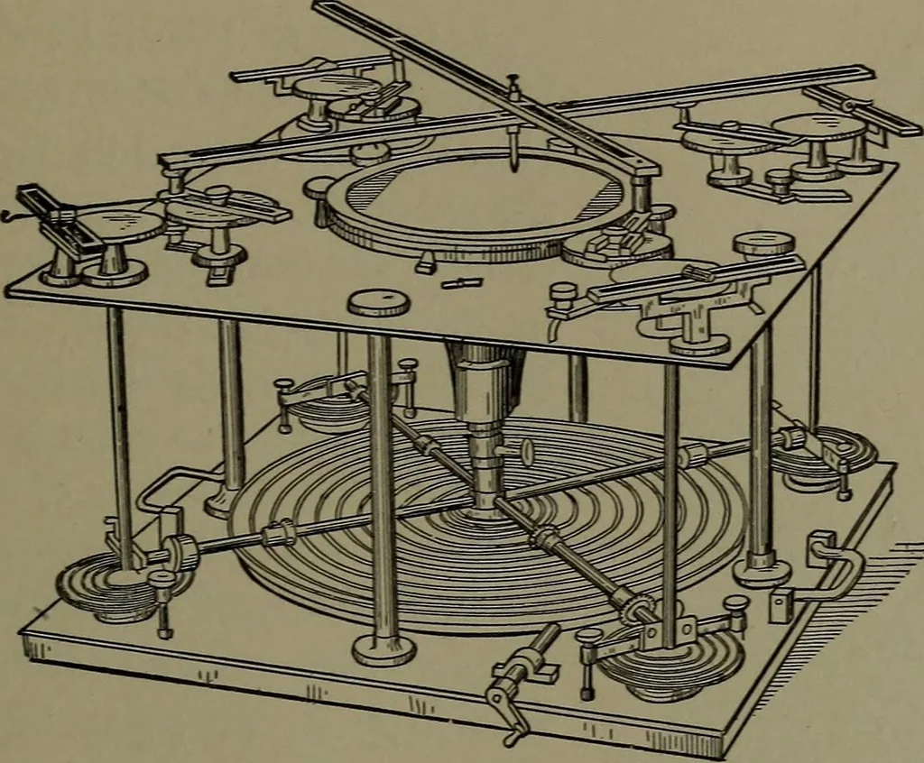 An illustration from Mechanical appliances, mechanical movements and novelties of construction; a complete work and a continuation, as a second volume, of the author's book entitled "Mechanical movements, powers and devices" ... including an explanatory chapter on the leading conceptions of perpetual motion existing during the past three centuries, 1914, leaf 364