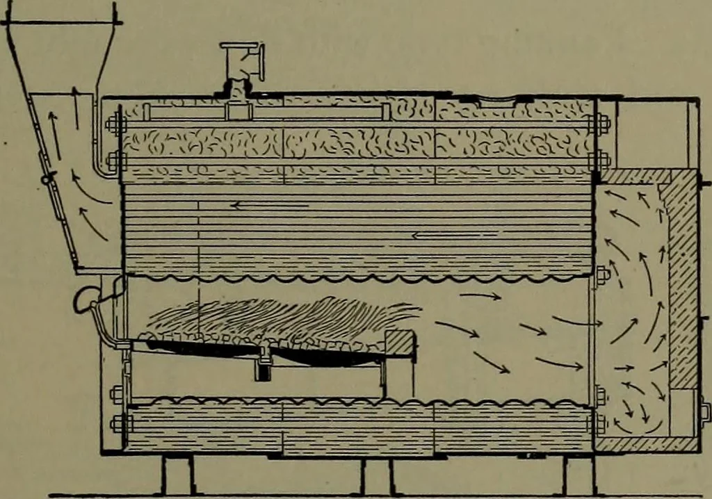 An illustration from Mechanical appliances, mechanical movements and novelties of construction; a complete work and a continuation, as a second volume, of the author's book entitled "Mechanical movements, powers and devices" ... including an explanatory chapter on the leading conceptions of perpetual motion existing during the past three centuries, 1914, leaf 56
