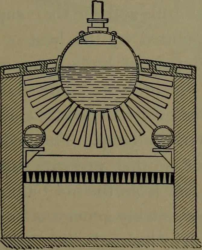 An illustration from Mechanical appliances, mechanical movements and novelties of construction; a complete work and a continuation, as a second volume, of the author's book entitled "Mechanical movements, powers and devices" ... including an explanatory chapter on the leading conceptions of perpetual motion existing during the past three centuries, 1914, leaf 58