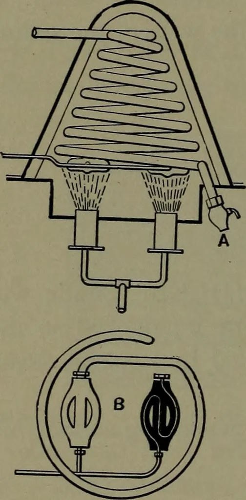 An illustration from Mechanical appliances, mechanical movements and novelties of construction; a complete work and a continuation, as a second volume, of the author's book entitled "Mechanical movements, powers and devices" ... including an explanatory chapter on the leading conceptions of perpetual motion existing during the past three centuries, 1914, leaf 59