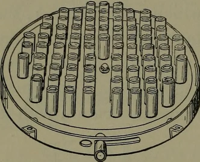 An illustration from Mechanical appliances, mechanical movements and novelties of construction; a complete work and a continuation, as a second volume, of the author's book entitled "Mechanical movements, powers and devices" ... including an explanatory chapter on the leading conceptions of perpetual motion existing during the past three centuries, 1914, leaf 65